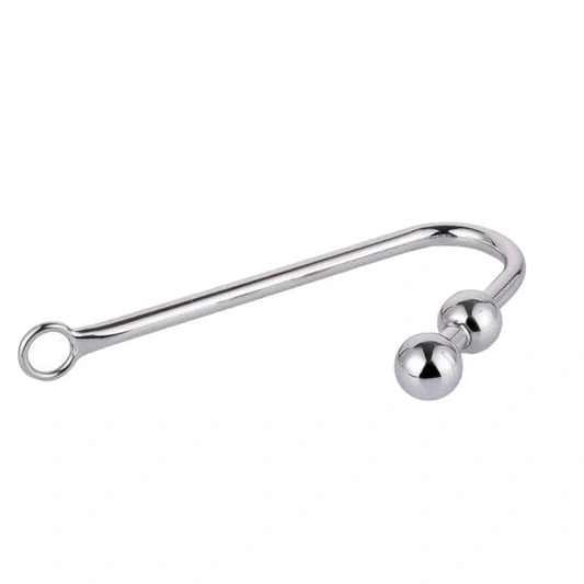 Balls Two Stainless Anal 4417 Steel Pleasurable Hook 0718